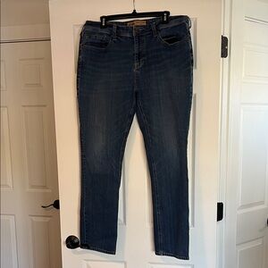 Seven7 Men's Straight Leg Jeans in Dark Wash Blue